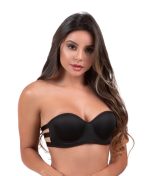 Sutiã de Bojo Tomara que Caia Sem Alça Tamanho P Cor Preta