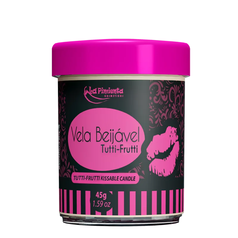 E52D09735E78997B23E66Dd7752734Fa.png Vela Beijável Hot - Tutti-Fruit - La Pimienta - Imagem 1