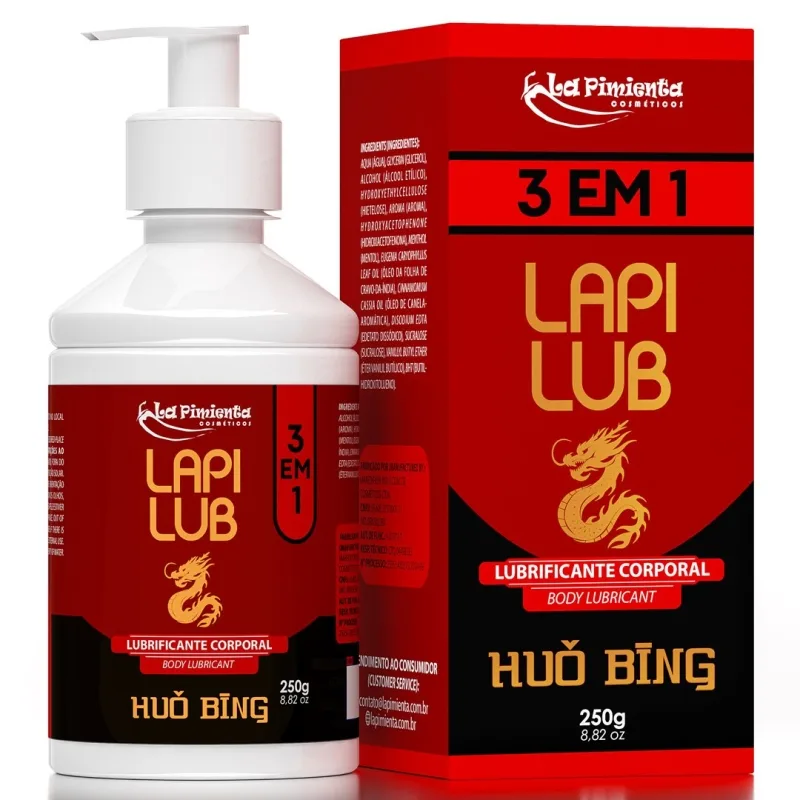 F4Ce3E99A918C00F6519Eecedfd2Ca71.Jpg Lapi Lub Huo Bing Lubrificante Excitante 250g La Pimienta - Imagem 1